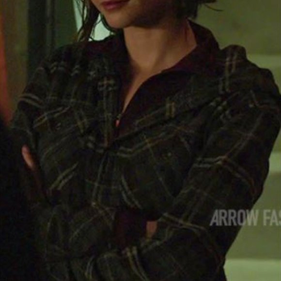 TNA plaid flannel hoody - Picture 2 of 10